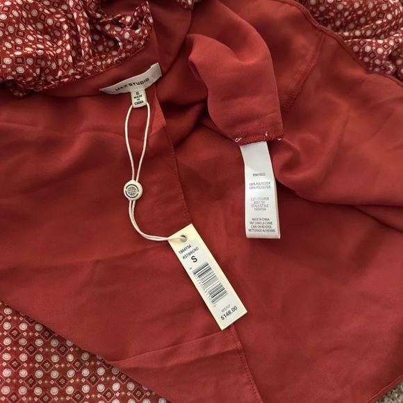 NWT MAX STUDIO
Ruffled V-neck Sleeveless Maxi Dress In Rstbrcrd
Size Small - Picture 12 of 12